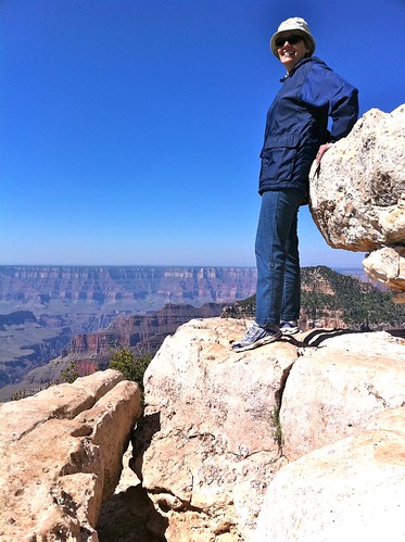 Candace on the North Rim