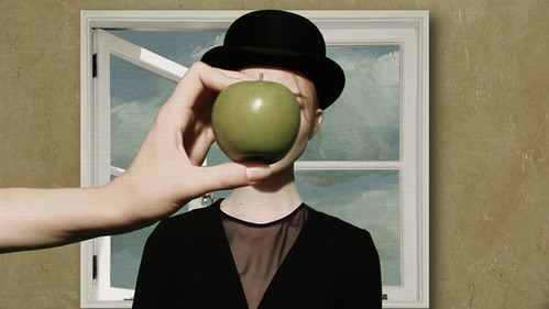 Magritte Inspired Video Still via becauselondon 02