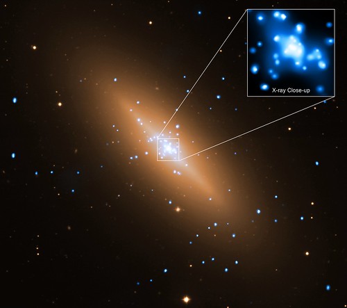 Gas Flows Toward Black Hole in Galaxy NGC 3115 (NASA, Chandra, 07/27/11)