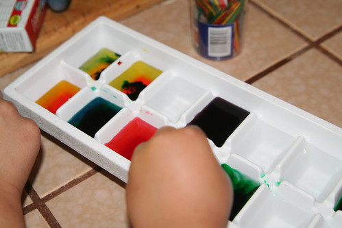 Kitchen Science: Food Dye Mixing