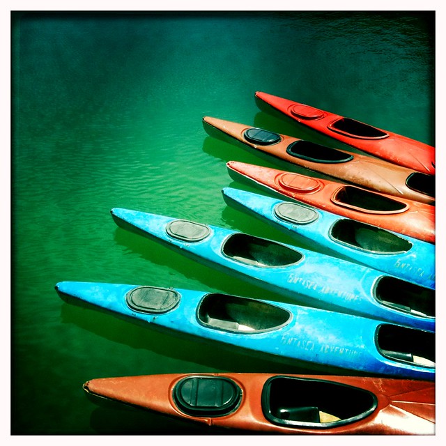 Kayaks, Halong Bay, Vietnam