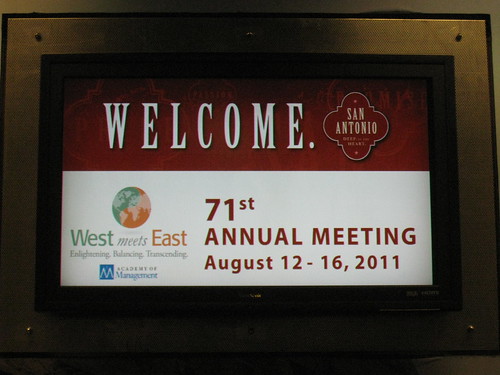 San Antonio Airport Welcome - AOM 2011