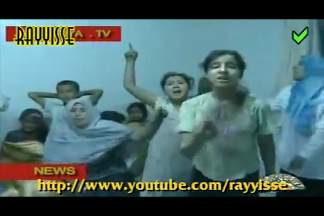 Salwa Jawoo in another Libyan State TV video