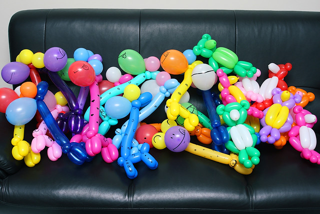 30支氣球玩偶