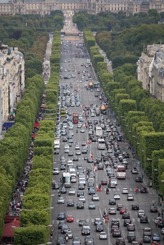 View From Arc de Triomphe