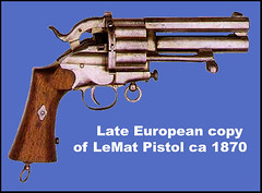 LeMat Revolver, European Copy