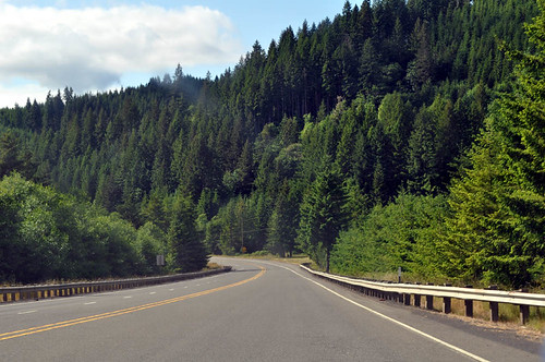 Driving through Oregon
