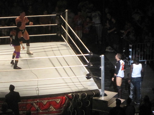 Alex Riley and Zack Ryder challenge R-Truth and The Miz