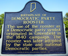 Birthplace of Democratic Party Rooster