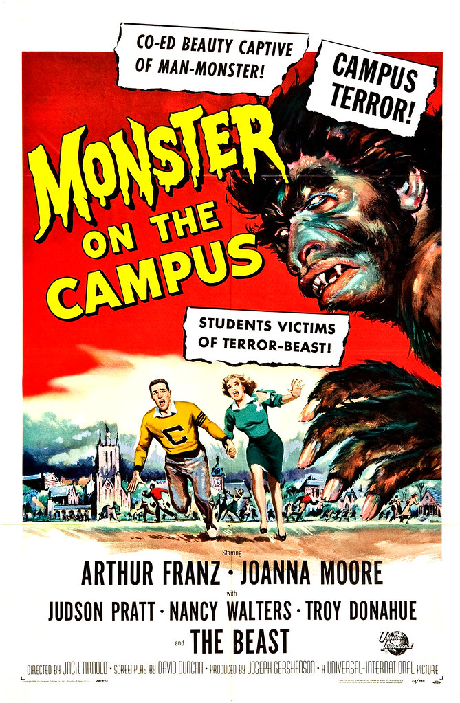 Reynold Brown - Monster on the Campus (Universal International, 1958)