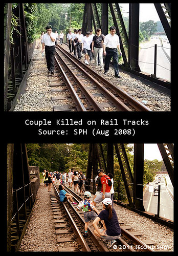 Couple Killed on Rail Tracks