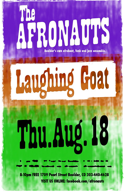 Afronauts live at The Laughing Goat Thursday August 18th, 2011