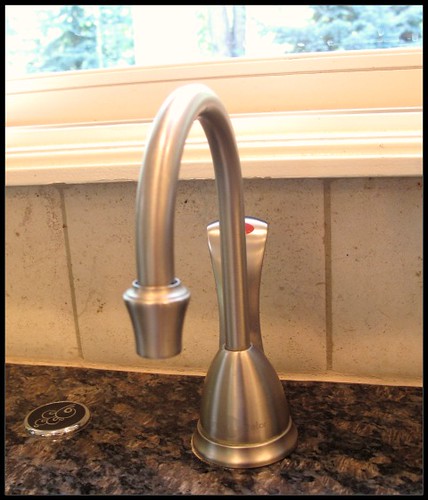 hot water faucet, kitchen 