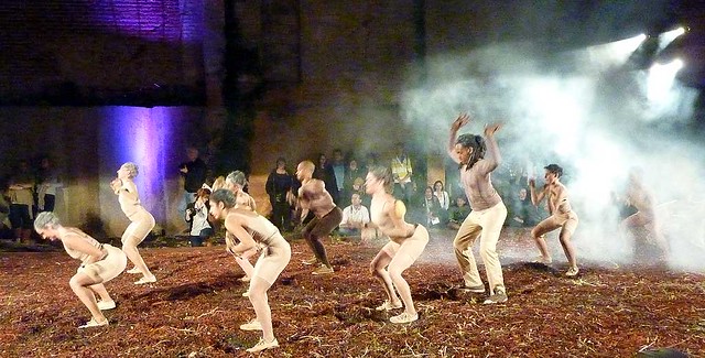 P1000710-2011-09-30-Flux-Projects--gloATL-dancing-on-woodchips-squat