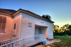 HG Schoolhouse at Sunset (HDR)