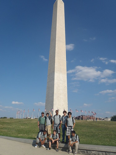 YCC Crew at Washington Monument