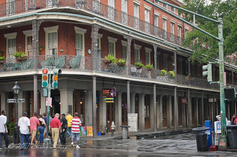 Entering the French Quarter