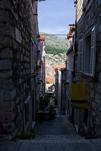 An Alleyway In Dubrovnik