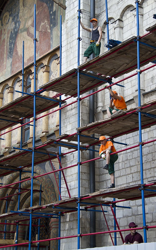 Kremlin construction crew