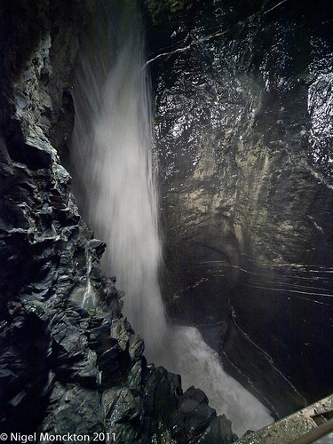 Another view of the Trummelbach Falls