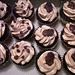 Chocolate cup cake with mocca frosting
