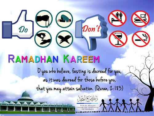 Do's and Don'ts bulan Ramadhan