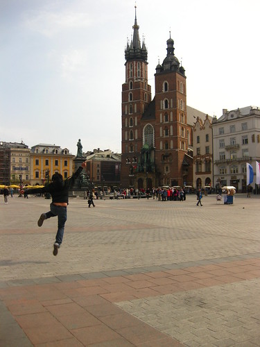Krakow, Poland - Jumping shot