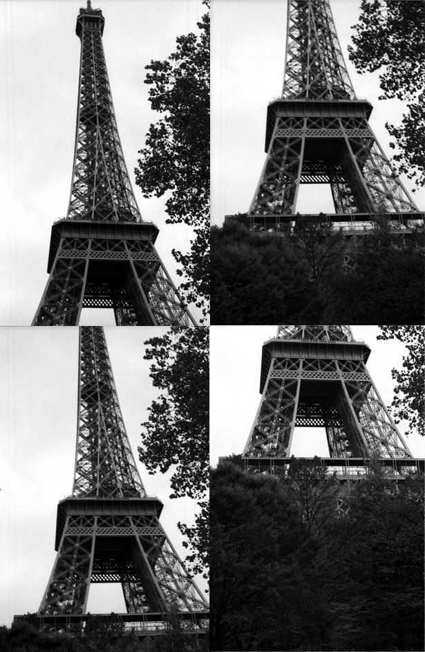 Красивые черно-белые фото Парижа