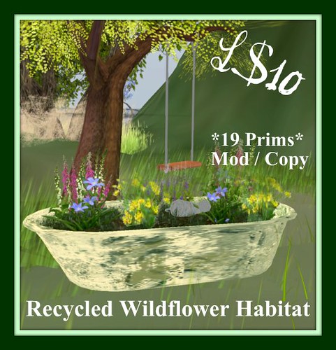 Recycled Wildflower Habitat