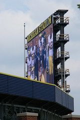 58/365/1153 (August 8, 2011) – New Scoreboard Construction at Michigan Stadium (the Big House) - University of Michigan's Football Stadium (August 8, 2011)