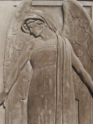 Angel Relief Sculpture