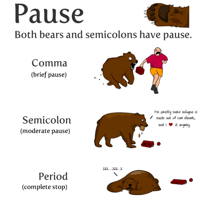 How to use a semicolon so you don't look stupid.