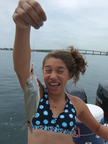 Davina catches another fish