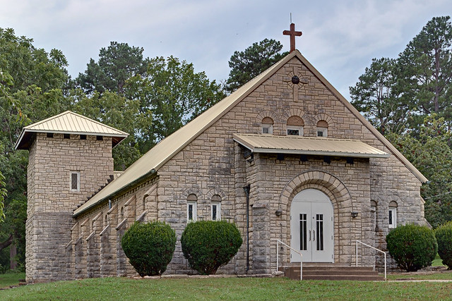 Saint Joseph Roman Catholic Church, in Tiff, Missouri, USA - exterior