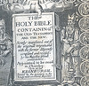 The Holy Bible containing the Old Testament and the New: newly translated out of the originall tongues ... Edinburgh, 1633. Detail.