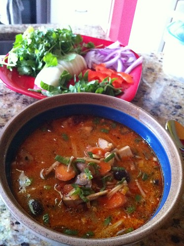 Thai soup Warren made