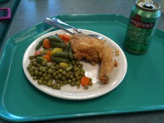 Lunch in KSC cafeteria
