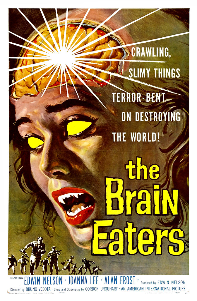 Albert Kallis - The Brain Eaters (American International, 1958) One Sheet