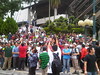 Hatta Ramli's crowd camped on Maybank tower steps, Jalan tun Perak by freemalaysiatoday