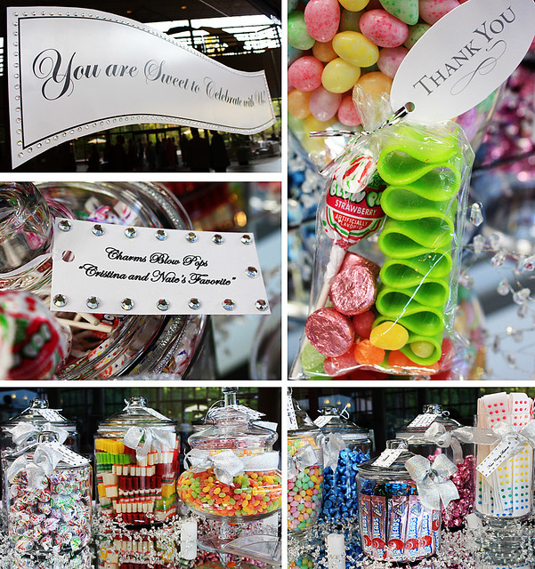 candy bar collage