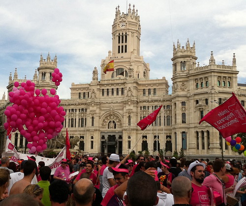 Madrid Pride Balloons (Photo: Stuart Baur)