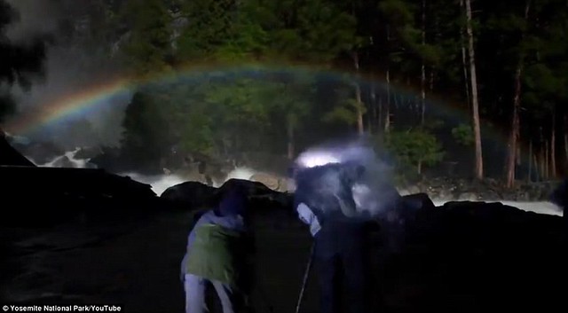 Dazzling arc of colour lights up night sky at Yosemite National Park  7