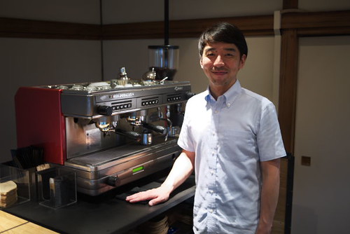 Kunitomo -san of Omotesando Koffee by Rollofunk