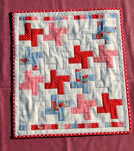 front of gifted doll's quilt