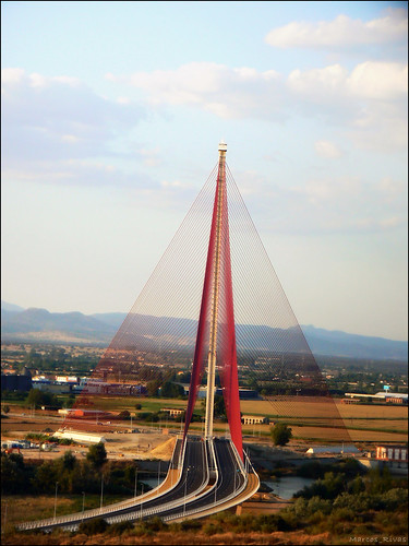 Puente atirantado Talavera de la Reina by Marcos_Rivas
