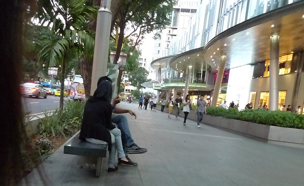orchard road hanging out