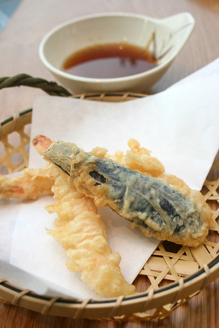 Best tempura in any buffet - these are fried a la minute
