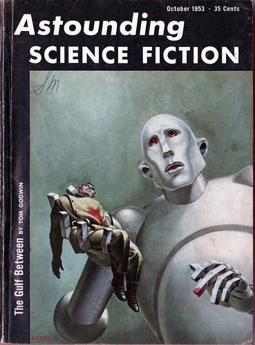 Astounding Science Fiction (Oct. 1953) by Bart King