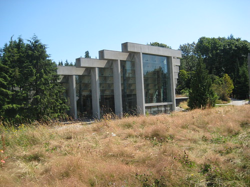 The Museum of Anthropology from the outside