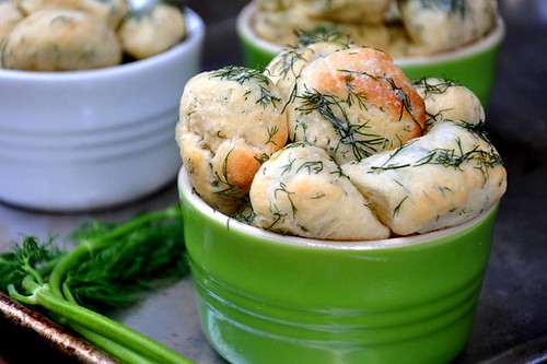 Savory Monkey Bread With Dill Butter